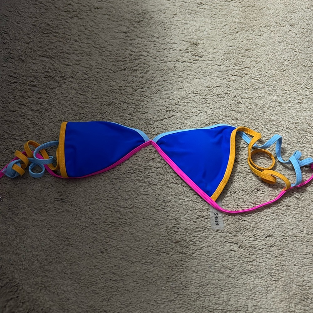 Shein Color Block Two Piece Bikini